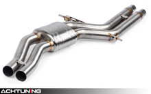 APR CBK0011 Catback Quad Tip Resonated Valved Exhaust for Audi C7 S6 and S7