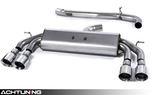 Milltek SSXVW408 Non-Resonated Catback Exhaust MW Mk7 Golf R