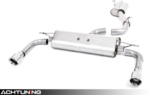 Milltek SSXAU485 Catback Dual Tip Street Exhaust Audi 8V A3 2.0T