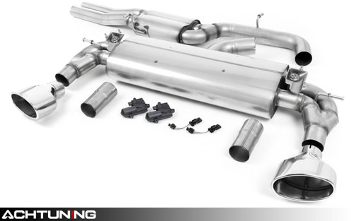 Milltek SSXAU738 Catback Dual Tip Valved Street Exhaust Audi 8V RS3
