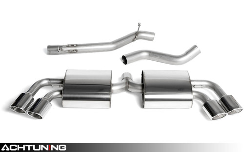 Milltek SSXAU292 Catback Quad Tip Race Exhaust Audi Mk2 TTS