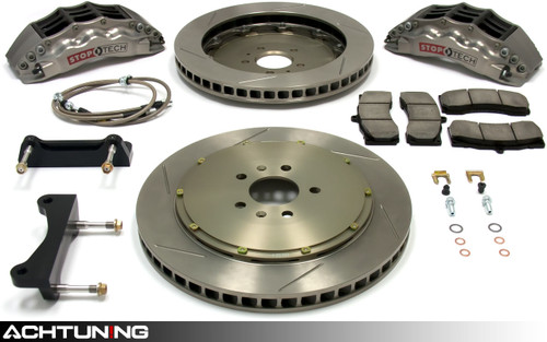 StopTech 83.112.4700.R 355mm STR-40 Trophy Big Brake Kit Audi B7 A4