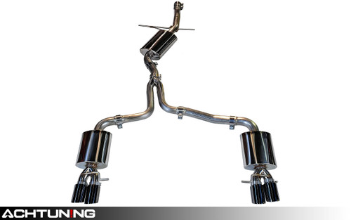 AWE Tuning 3015-43020 Catback Quad Tip Touring Exhaust Audi B8.5 A4 2.0T