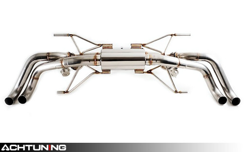 AWE Tuning 3025-31014 Catback Quad Tip Switchpath Exhaust Audi R8 V8 Coupe