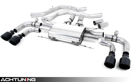 Milltek SSXAR002 Axle-back Exhaust Alfa Romeo Giulia Quadrifoglio