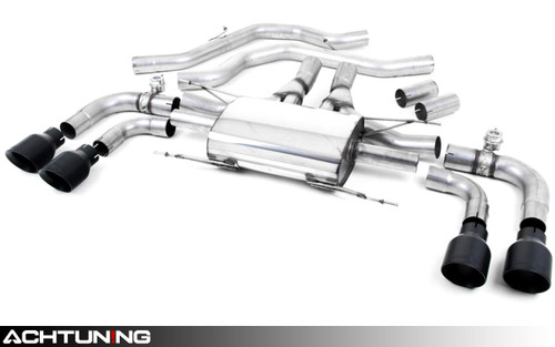 Milltek SSXAR13 Axle-back Exhaust Alfa Romeo Giulia Quadrifoglio