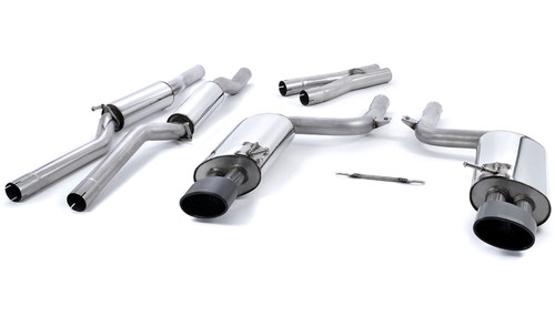Milltek SSXAU060BLK Catback Exhaust Audi B7 RS4
