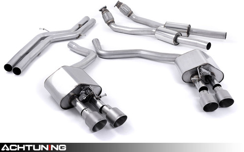 Milltek SSXAU445 Catback Valvesonic Exhaust Audi C7 S6 and S7