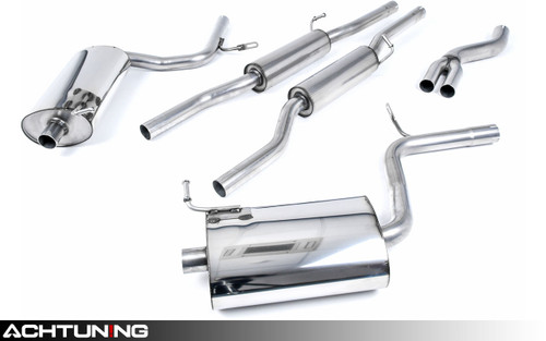 Milltek SSXAU517 Catback Exhaust Audi B7 A4 2.0T Quattro