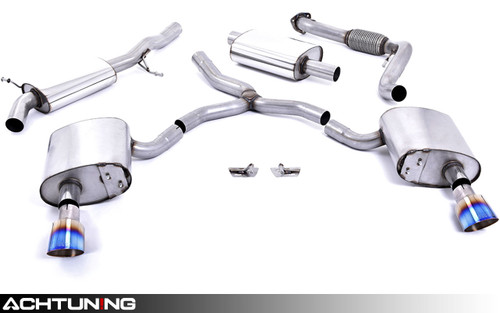 Milltek SSXAU610 Catback Exhaust Audi B9 A4 2.0T Quattro