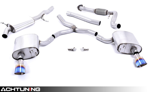 Milltek SSXAU614 Cat-back Exhaust Audi B9 A4 2.0T Quattro