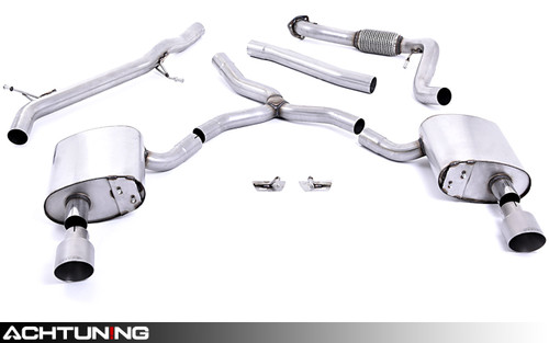 Milltek SSXAU617 Cat-back Exhaust Audi B9 A4 2.0T Quattro