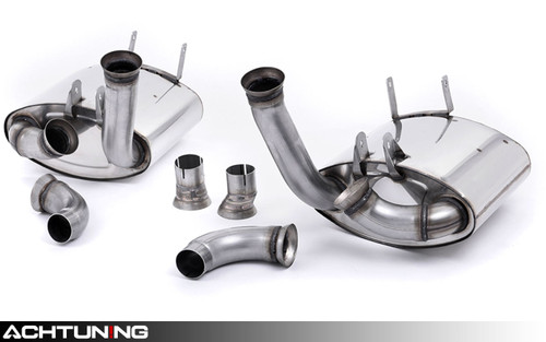 Milltek SSXPO031 Rear Silencers Porsche 911 997.1 Carrera and Carrera S