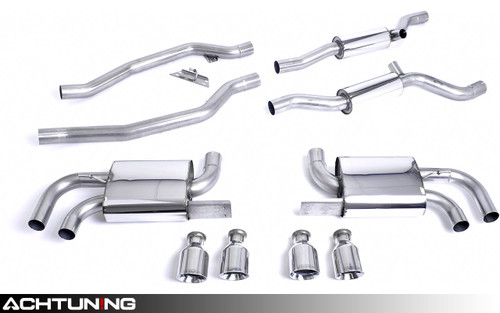 Milltek SSXPO111 Catback Exhaust Porsche Cayenne 958 Turbo V8