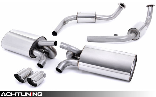 Milltek SSXPO114 Cat-back Exhaust Porsche Boxster S and Cayman S 3.4 987 Gen2