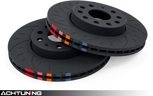 APR BRK00030 288mm Slotted Front Brake Disc Pair Audi and VW