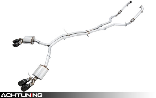 AWE Tuning 3020-43064 Catback Quad Tip Touring Exhaust Audi B9 S5 Sportback
