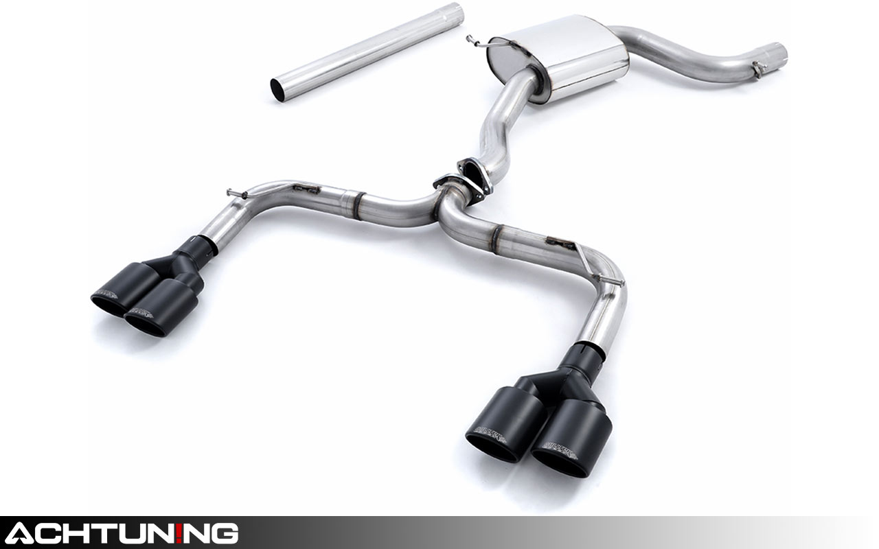 VWゴルフ7GTI　maniacs ANSWERBACK SYSTEM Milltek SSXVW326 Cat-back Quad Tip Race Exhaust VW MK7 GTI