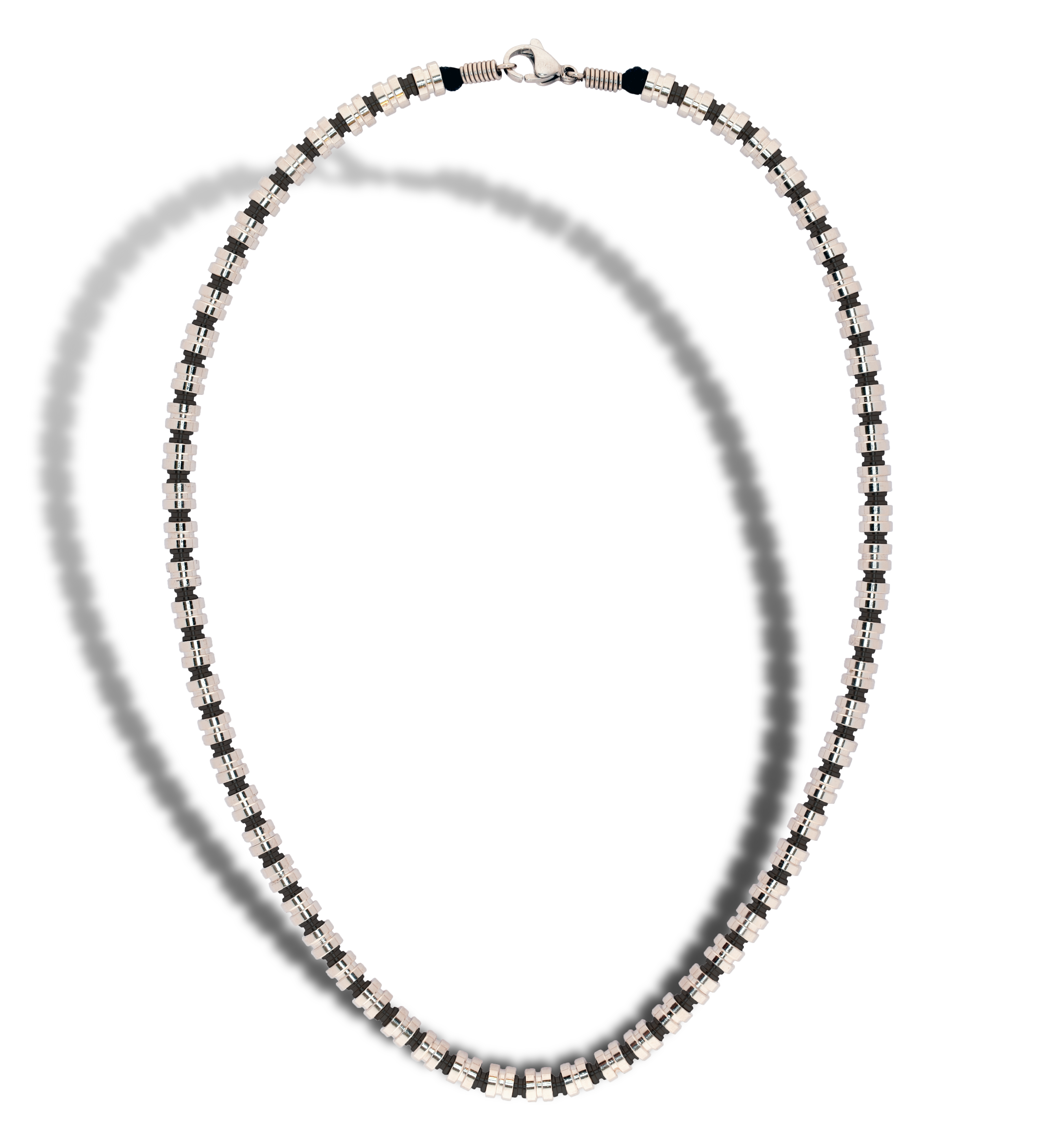 STAND OIL☆Ball Chain Mix Necklace Guitar Bass String Ball End Chain Necklace