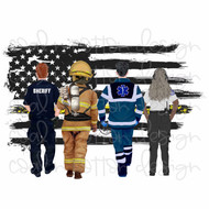 Honoring Service & Sacrifice: Why Every First Responder and Service Member Deserves a Custom Captain’s Chair