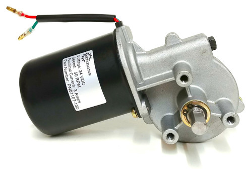 Motor, 50RPM, 24vdc, 10mm D Shaft