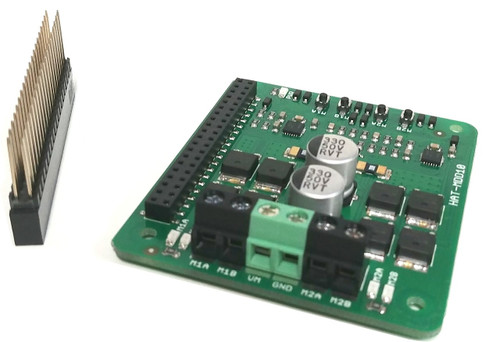 Dual Channel Motor Driver Pi Hat