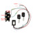 Wiring diagram for 12V wireless motor reverse switch kit with 50A relay