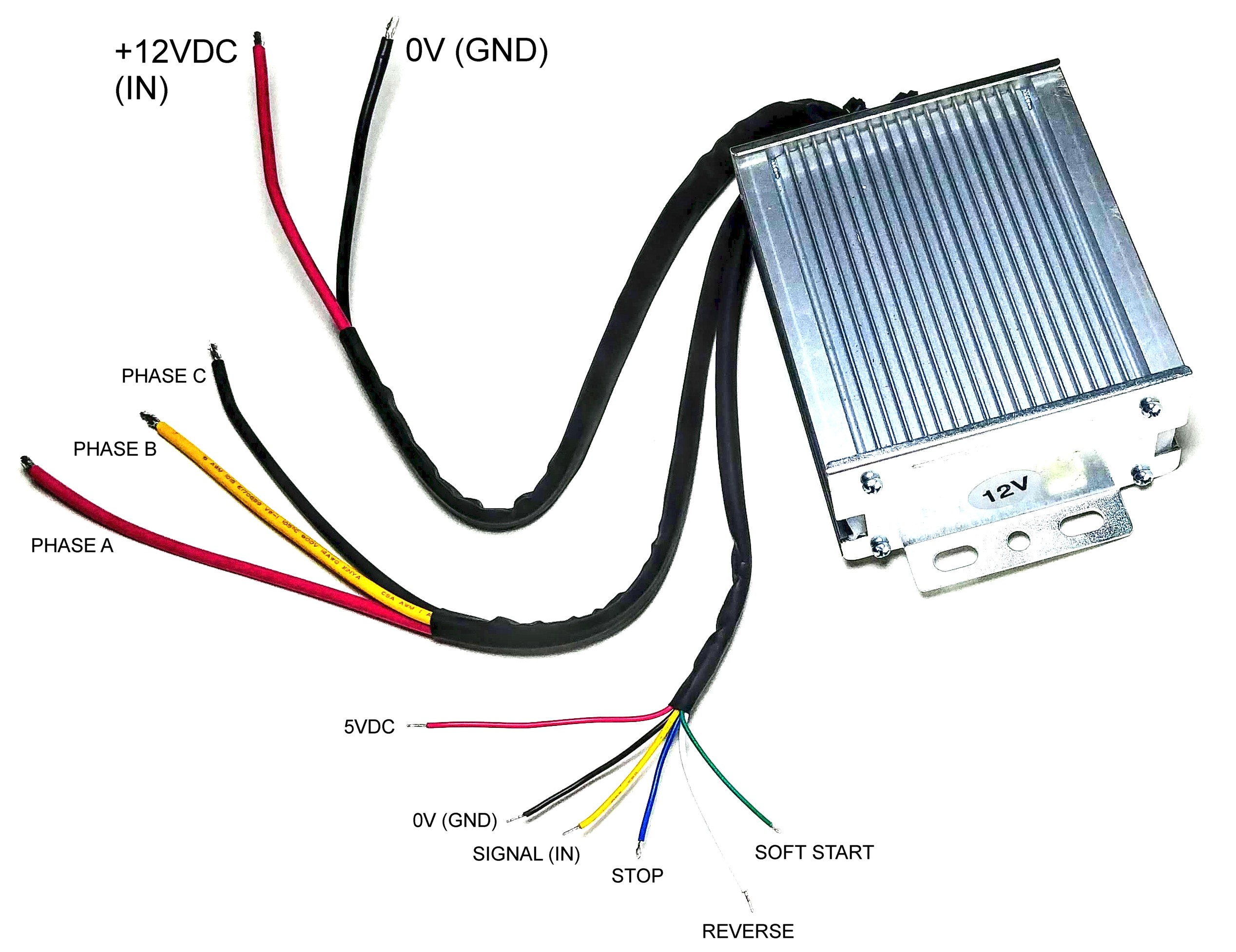 druiven Extractie Adviseren PN00110-12C - Brushless (BLDC) 12v Motor Driver Speed Controller 17A -  Makermotor