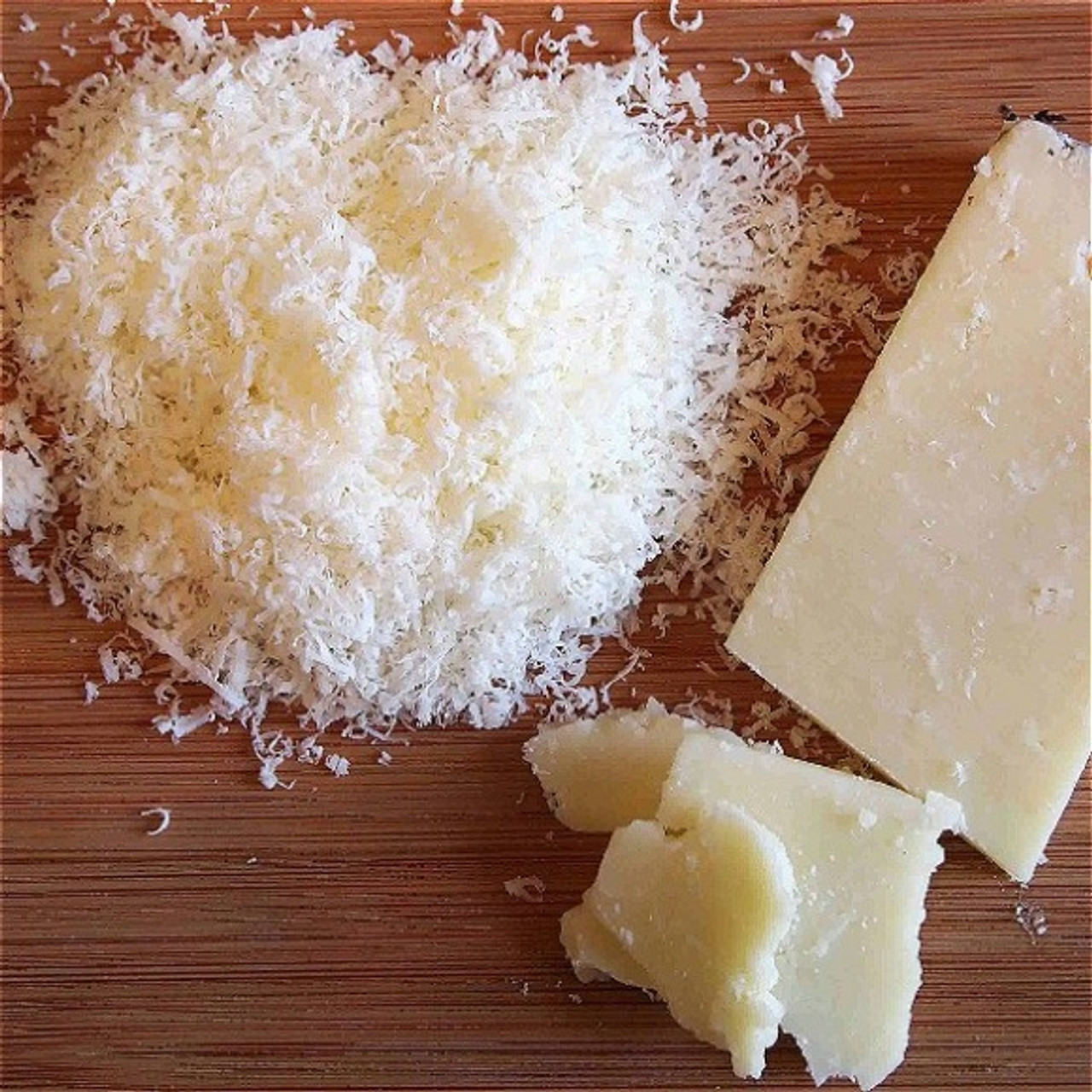 Finely grated top quality Reggiano Parmesan