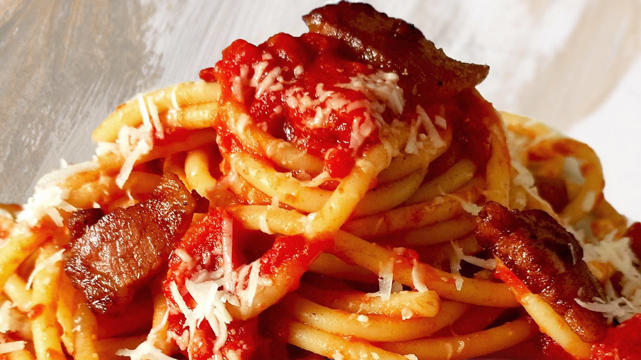 Bucatini All’Amatrician Bucatini All’Amatrician
