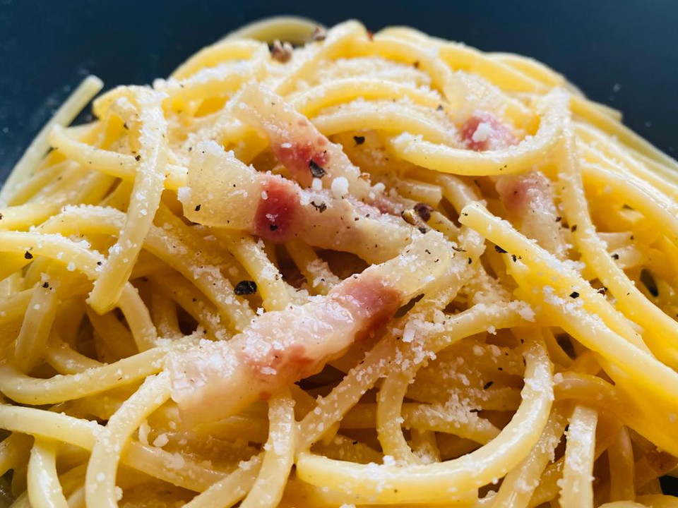 ​Authentic Roman Bucatini Carbonara