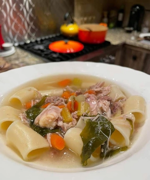 Chicken soup during this flu season-cure all! 