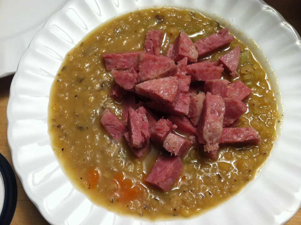 ​Cotechino with lentils