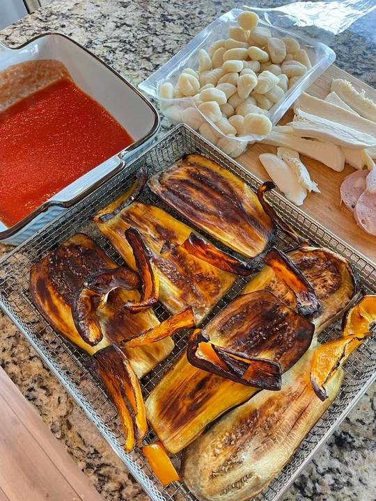 Eggplant Parm with a twist- "I did it my way"