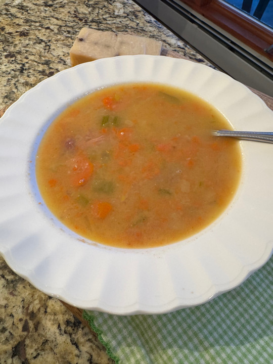 Pepato, Ham & Cannellini Bean Soup