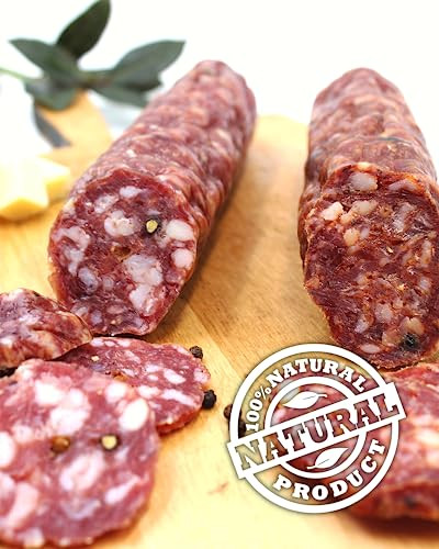 Soppresata- All Natural, Nitrate Free 12 oz - Fortuna's Sausage