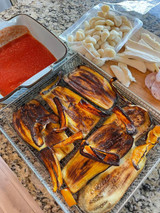 Eggplant Parm with a twist- "I did it my way"