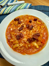 Pasta Fazool with Salami