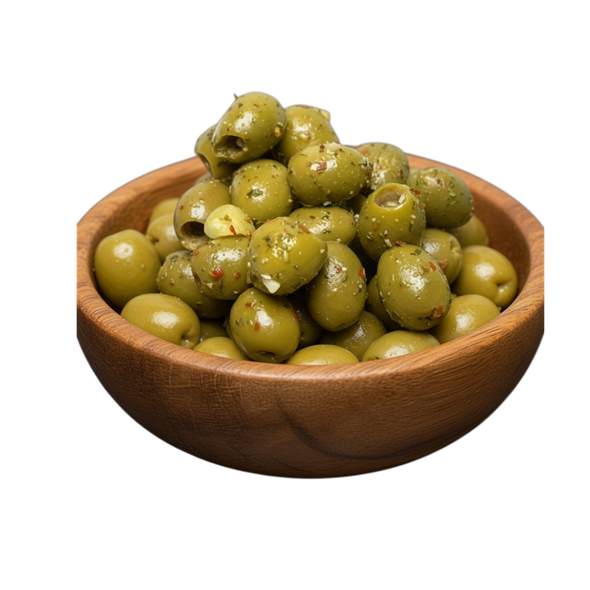 Perfect for stuffing with a clove of garlic