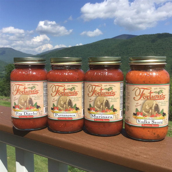 Fortunas all natural pasta sauce Fortunas all natural pasta sauce
