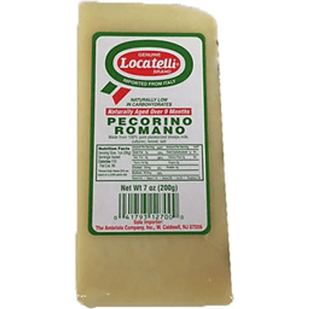 Locatelli Pecorino Romano Cheese Imported from Italy