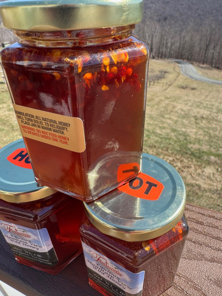 Spicy Hot , Pure Vermont Honey