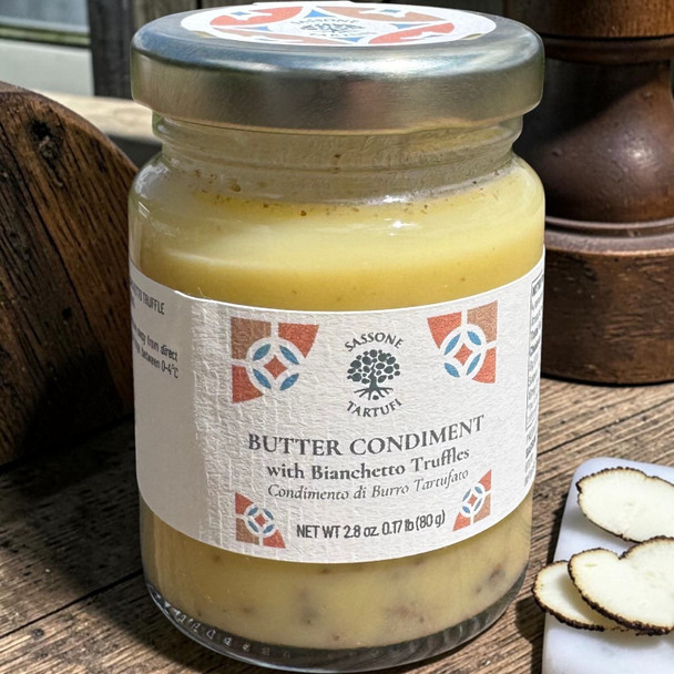 Bianchetto Tartufo Burro

Our truffle butter is a rich, artisanal Italian condiment made by Sassone Tartufi in Calabria Italy