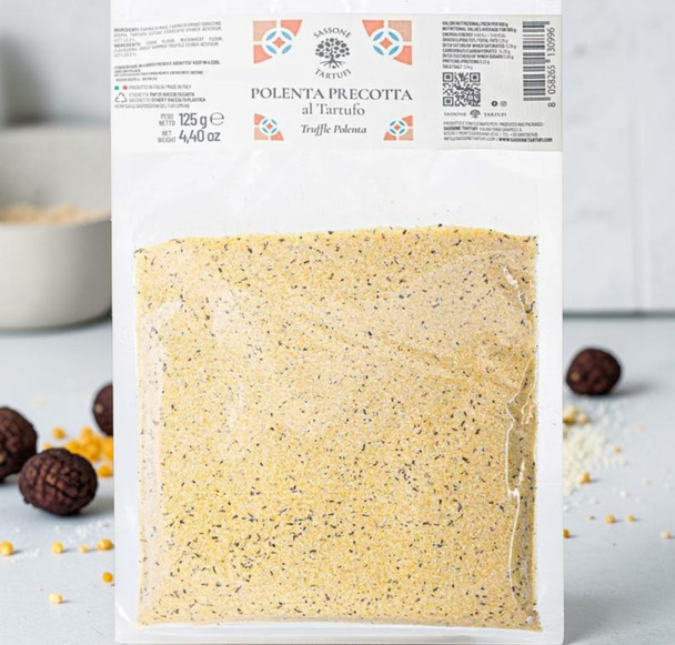 Polenta with Summer Truffles from Italy