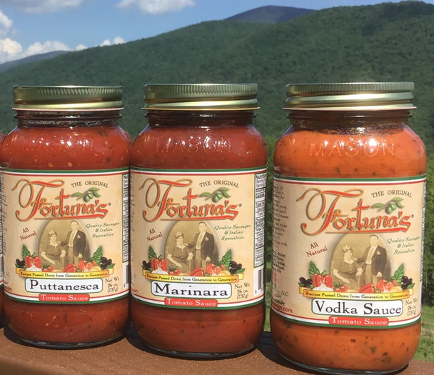 all natural pasta sauce, fra diavalo, puttanesca , marinara