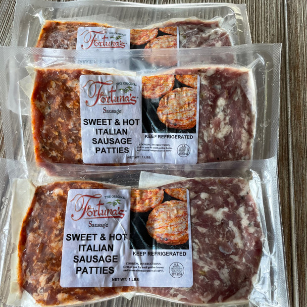 Italian Sausage Patties - 3 packages