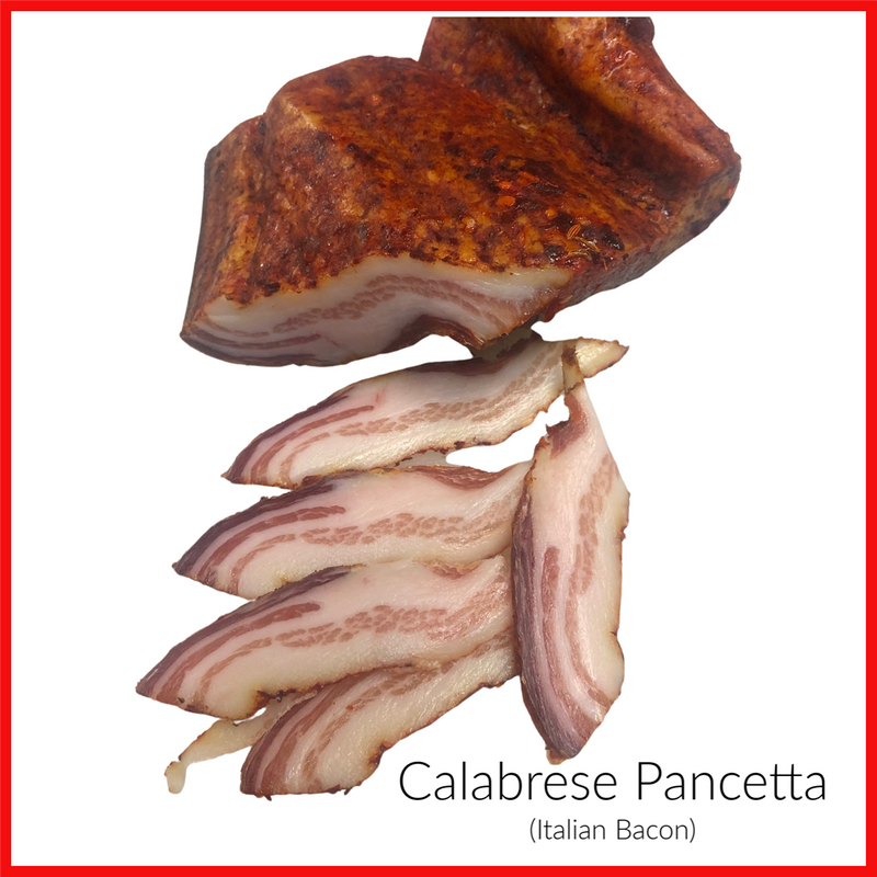 Guanciale, made in USA, hand cut 1-1.25 lb - Fortuna's Sausage & Online  Market