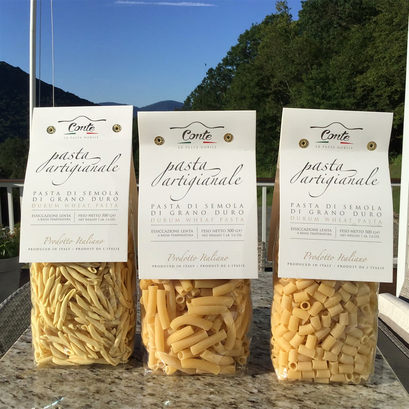 Fusilletti, Tubetti, Ziti Corte pasta -Pasta Conte-Bundle & Save