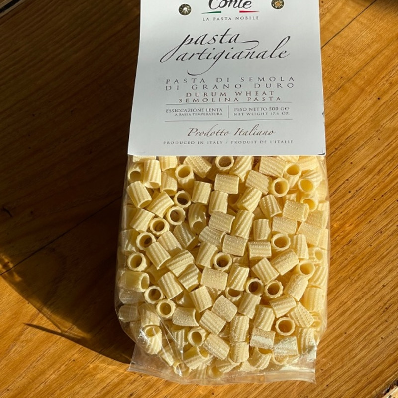 Tubetti Rigate from Italy-Pasta Conte