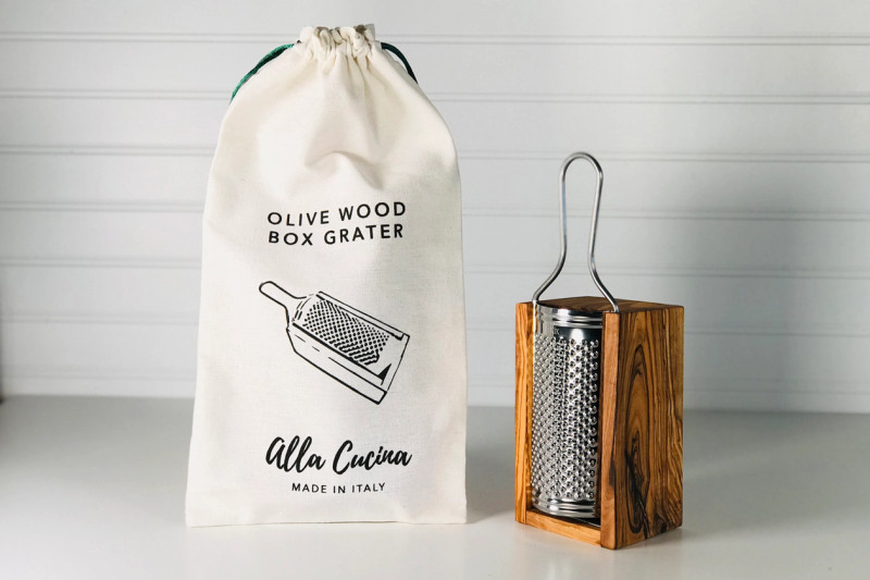 Olive Wood Mini Cheese Grater – MinosWood